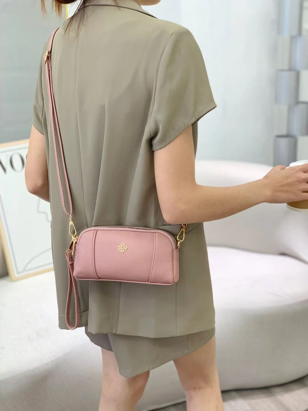 Crossbody Side & mobile Bag soft Quality YQ-826