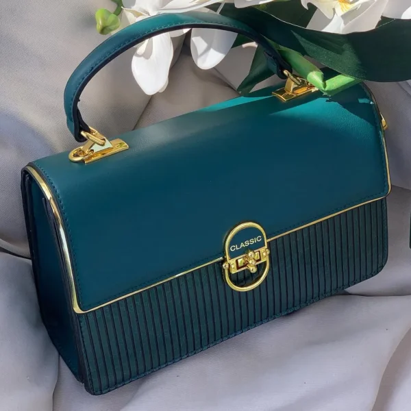 Classic Brand Authentic Handbag With box Blue