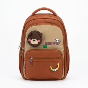 Baby school bag - Brown